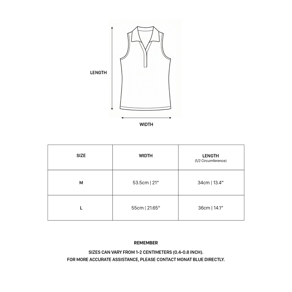 Heart-Embroidered Polo Tanktop