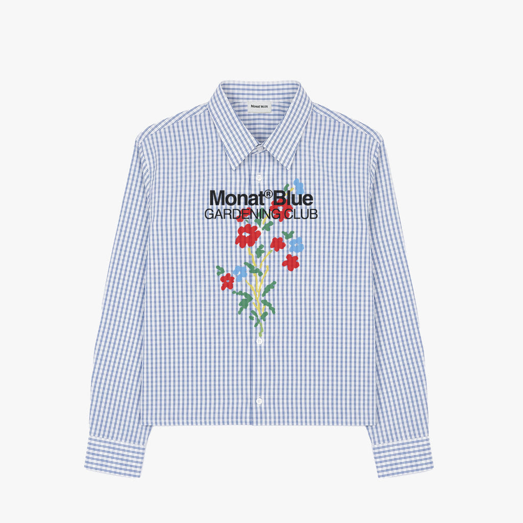 เสื้อเชิ้ตลายตารางสำหรับทำสวน