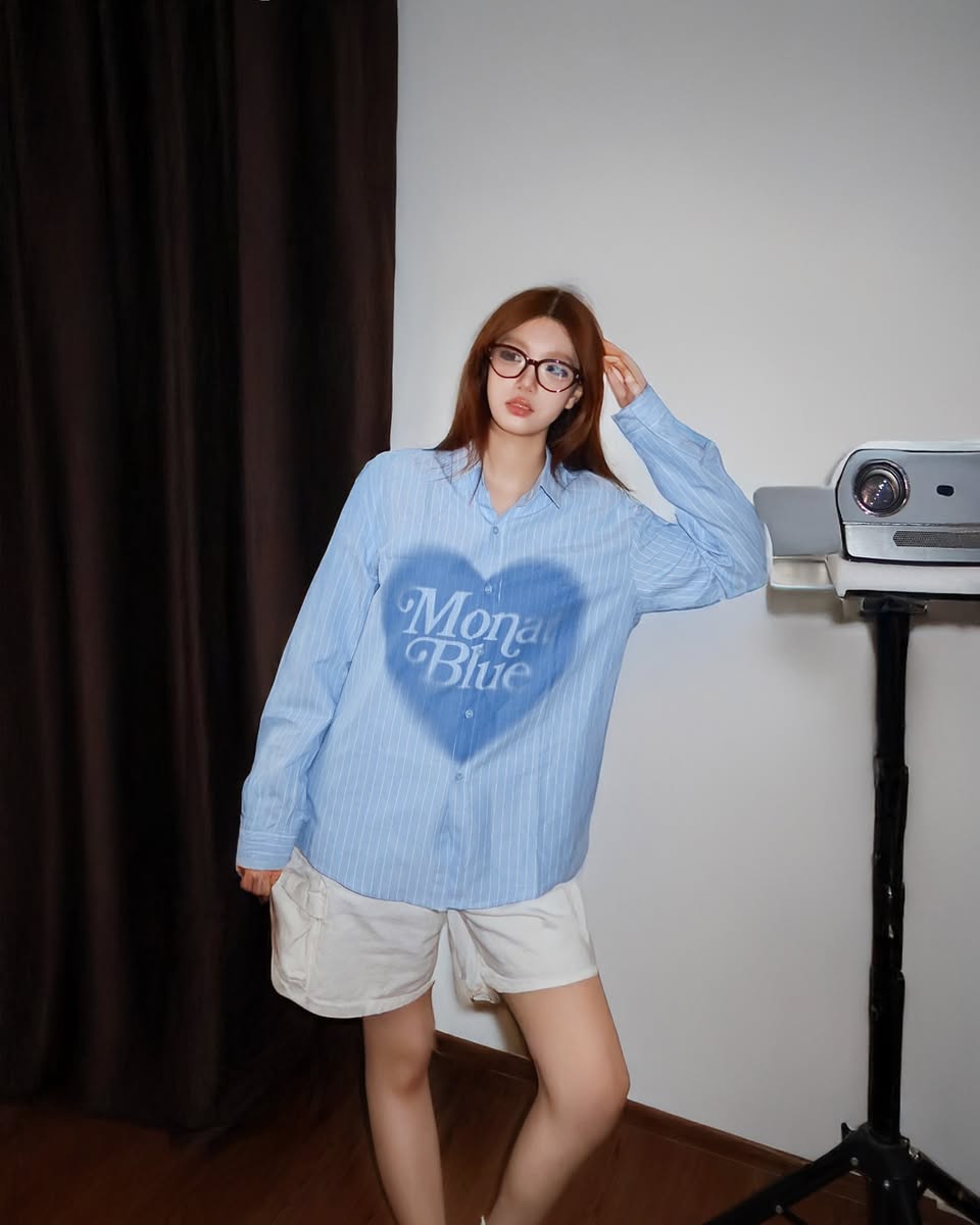 เสื้อเชิ้ต Love Oxford