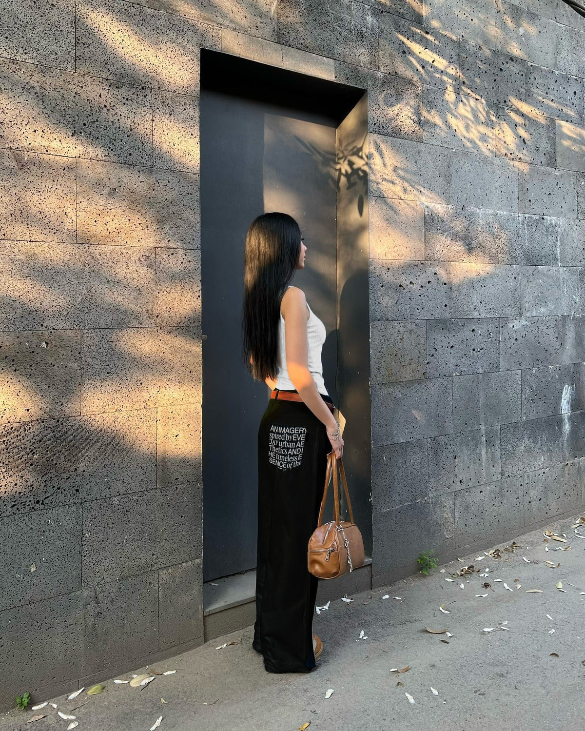 Pocket Pants relaxed wide-leg