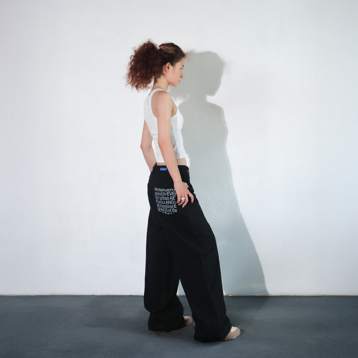 Pocket Pants relaxed wide-leg