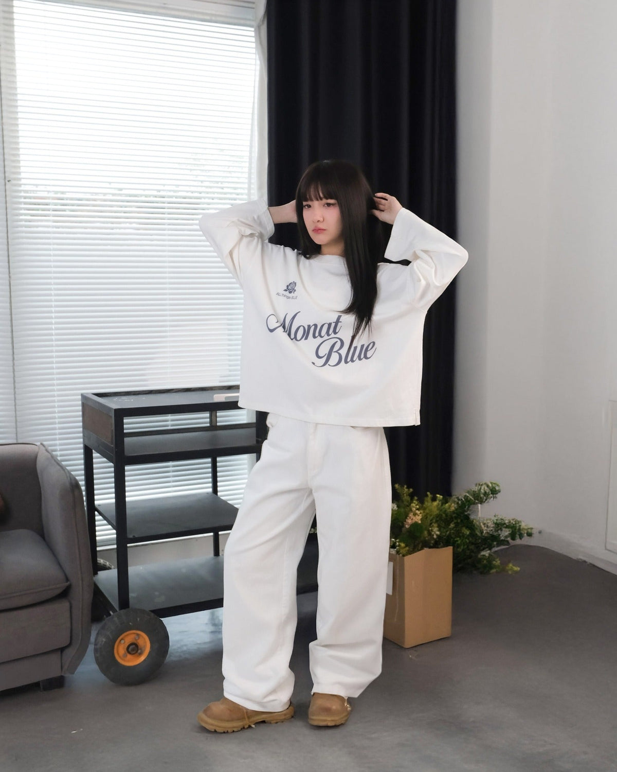 Pocket Pants relaxed wide-leg