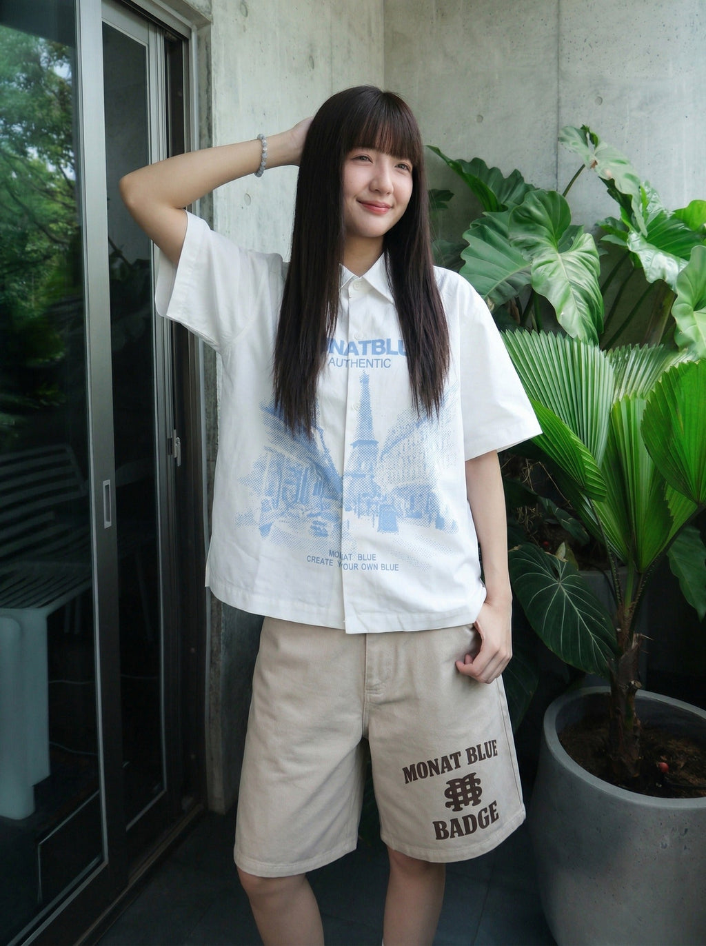 เสื้อเชิ้ตทรงบ็อกซี ซิตี้ ออฟ เลิฟ