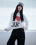 Long T-shirt I LOVE BK