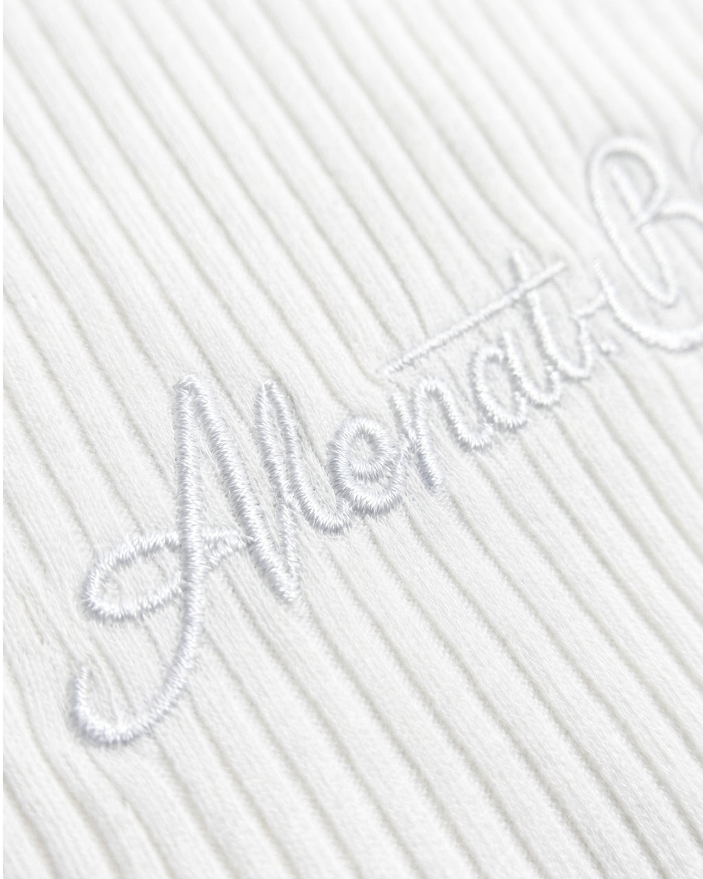 Heart-Embroidered Polo Tanktop