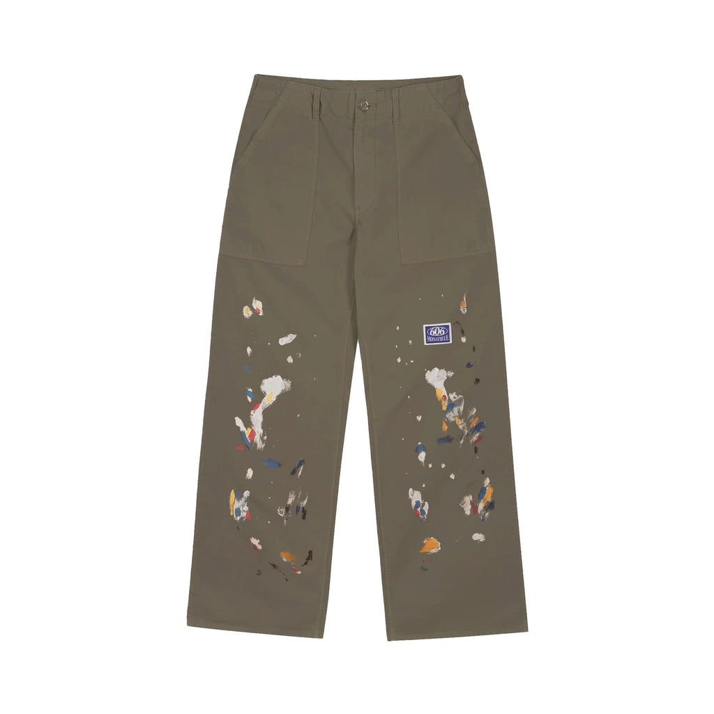 Pants Kaki Oil Pantings 606