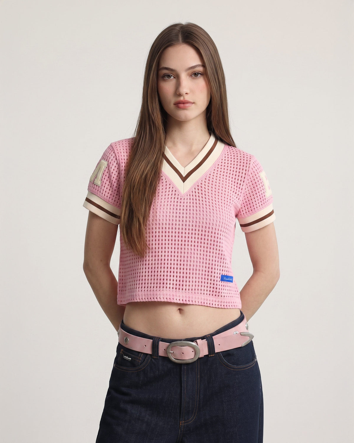 Knit Rally Mesh Top
