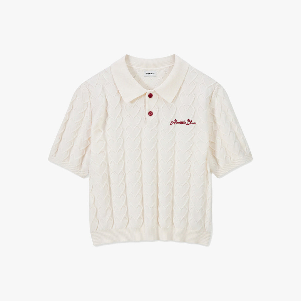 Polo Knit Heart