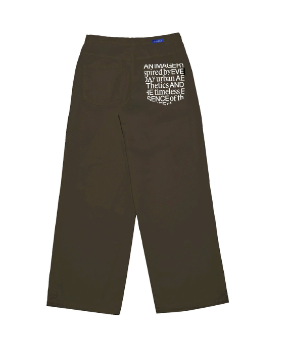 Pocket Pants relaxed wide-leg